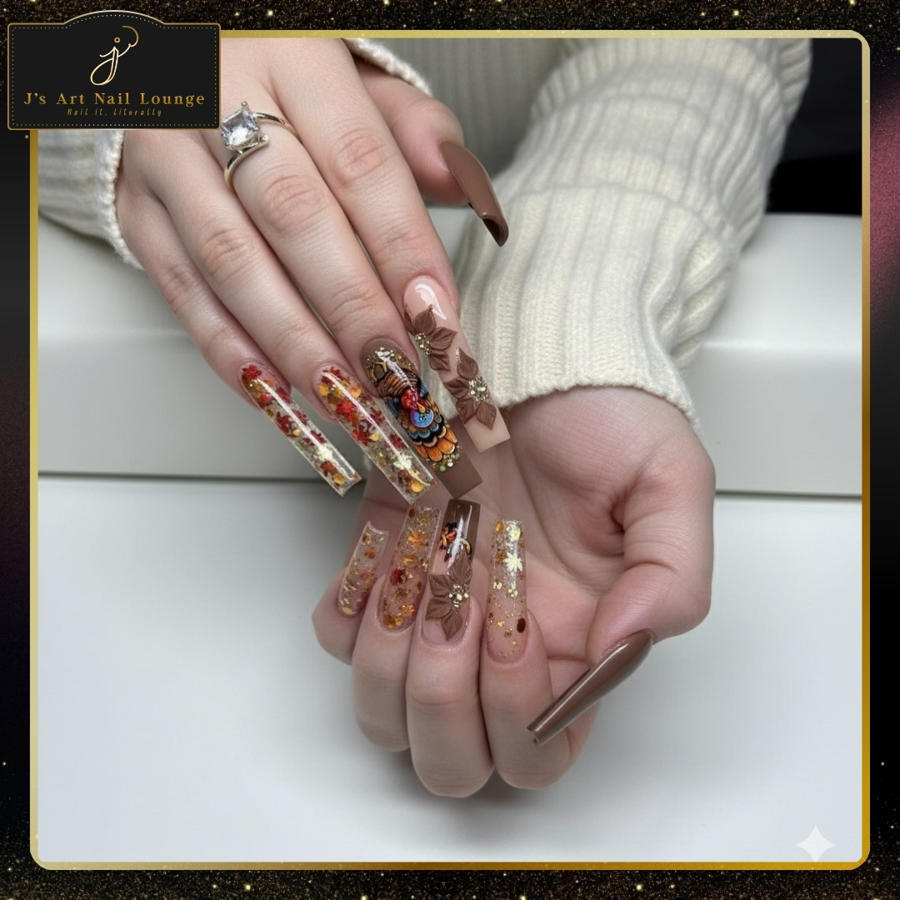 Thanksgiving nail collection